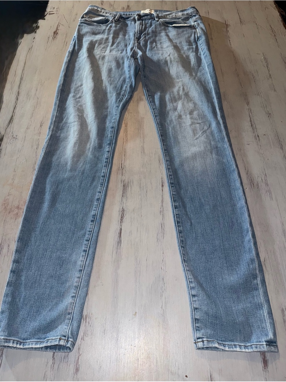 FRAME L’Homme Skinny Men’s Jeans 33 Light Wash Made in USA